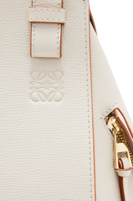 Light Ghost Small Hammock bag in pebble grain calfskin Loewe 84PR515 Women