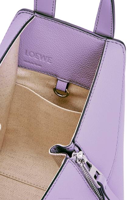 Light Mauve Compact Hammock bag in soft grained calfskin Loewe 84PR406 Women