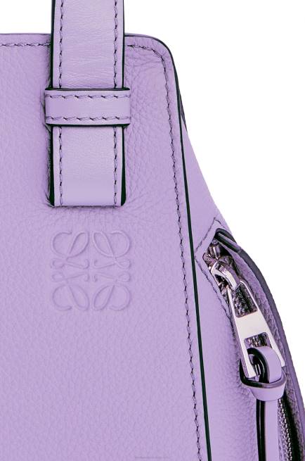Light Mauve Compact Hammock bag in soft grained calfskin Loewe 84PR406 Women