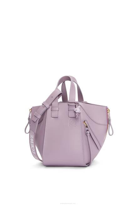 Pale Aubergine Glaze Compact Hammock in satin calfskin Loewe 84PR312 Women