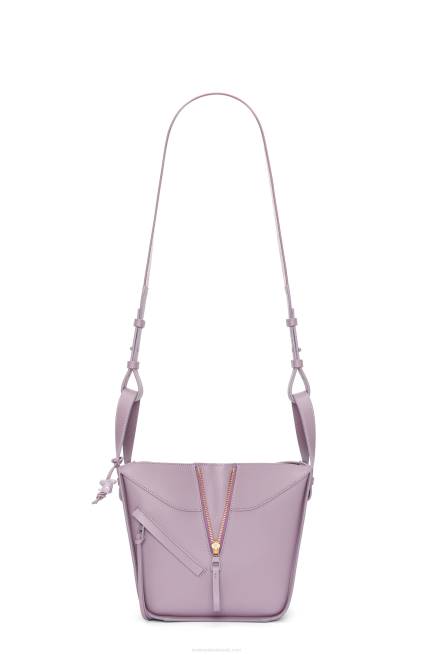 Pale Aubergine Glaze Compact Hammock in satin calfskin Loewe 84PR312 Women