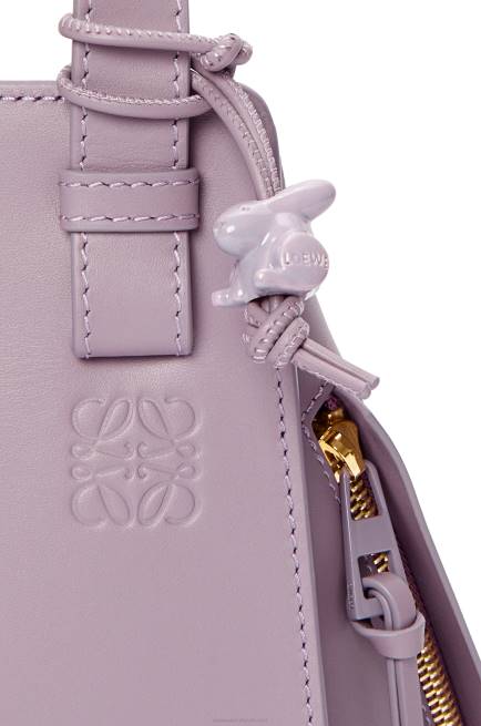 Pale Aubergine Glaze Compact Hammock in satin calfskin Loewe 84PR312 Women