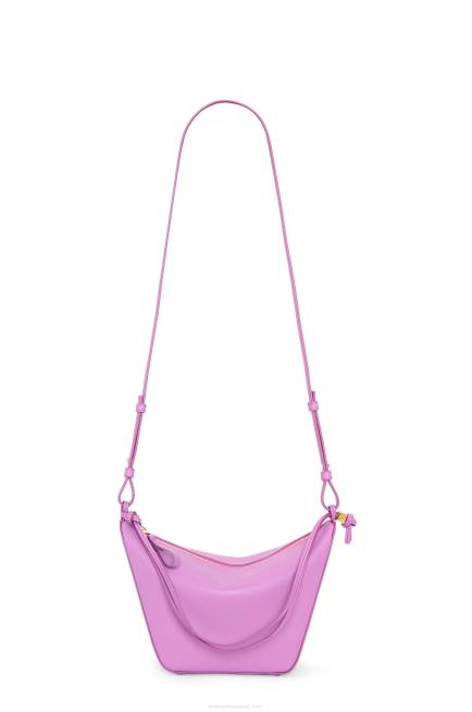 Rockrose Mini Hammock Hobo bag in classic calfskin Loewe 84PR332 Women