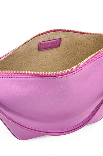 Rockrose Mini Hammock Hobo bag in classic calfskin Loewe 84PR332 Women