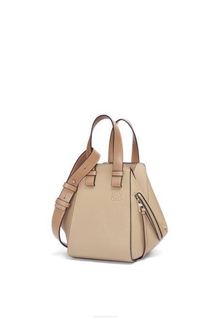 Sand Compact Hammock bag in soft grained calfskin Loewe 84PR344 Women