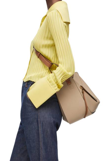 Sand Compact Hammock bag in soft grained calfskin Loewe 84PR344 Women