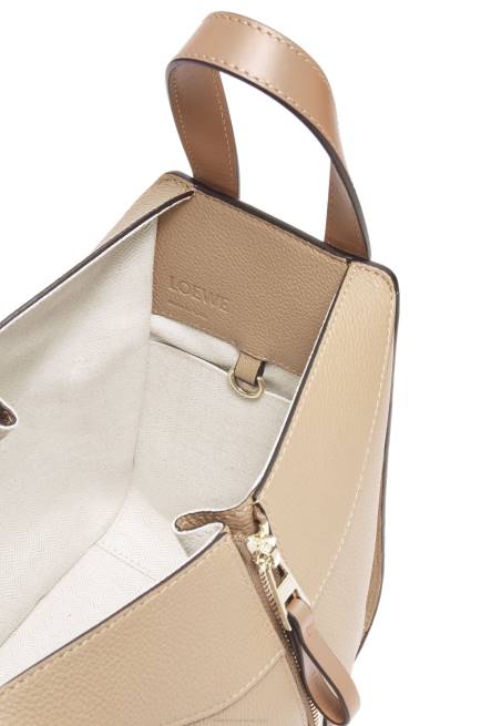 Sand Compact Hammock bag in soft grained calfskin Loewe 84PR344 Women
