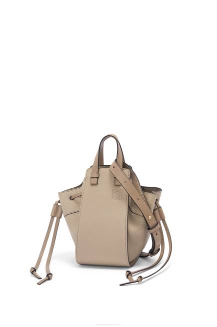 Sand Mini Hammock drawstring in soft grained calfskin Loewe 84PR289 Women