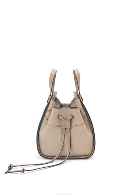Sand Mini Hammock drawstring in soft grained calfskin Loewe 84PR289 Women