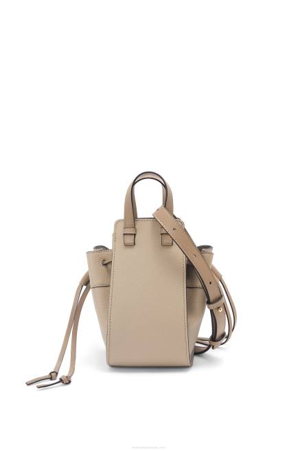 Sand Mini Hammock drawstring in soft grained calfskin Loewe 84PR289 Women