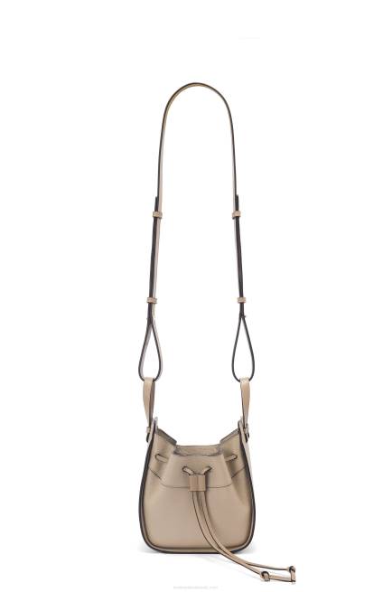 Sand Mini Hammock drawstring in soft grained calfskin Loewe 84PR289 Women