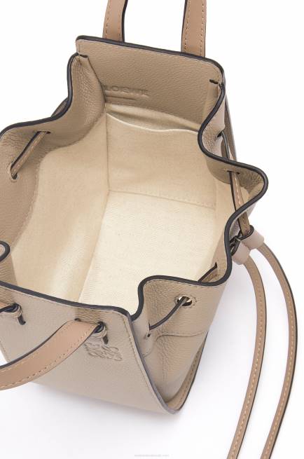 Sand Mini Hammock drawstring in soft grained calfskin Loewe 84PR289 Women