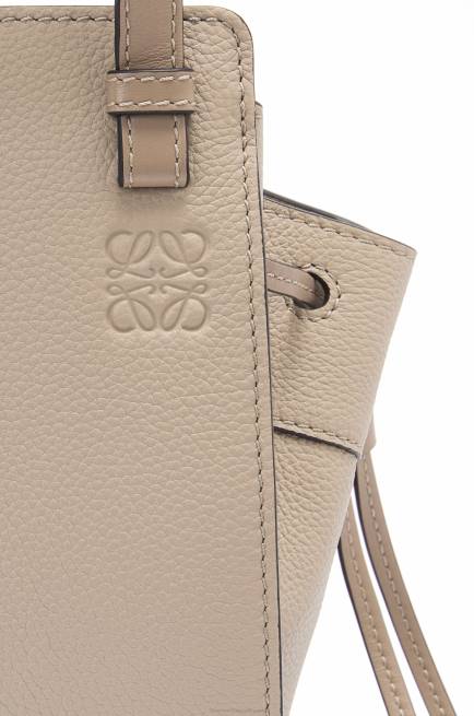 Sand Mini Hammock drawstring in soft grained calfskin Loewe 84PR289 Women