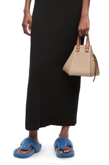 Sand Small Hammock bag in soft grained calfskin Loewe 84PR477 Women
