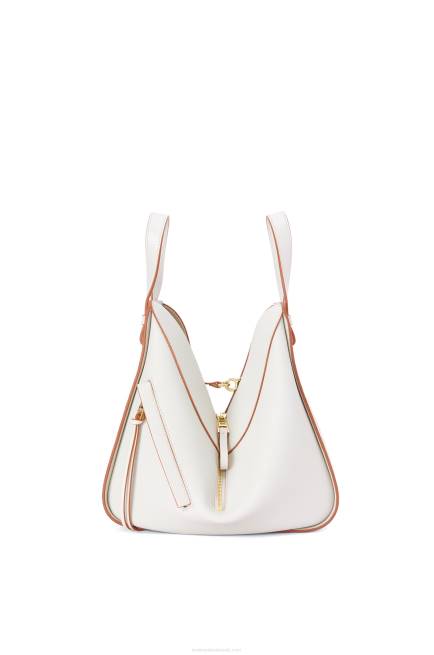 Soft White Small Hammock bag in soft grained calfskin Loewe 84PR503 Women