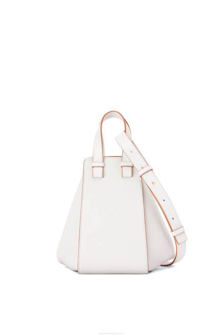 Soft White Small Hammock bag in soft grained calfskin Loewe 84PR503 Women