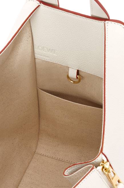 Soft White Small Hammock bag in soft grained calfskin Loewe 84PR503 Women
