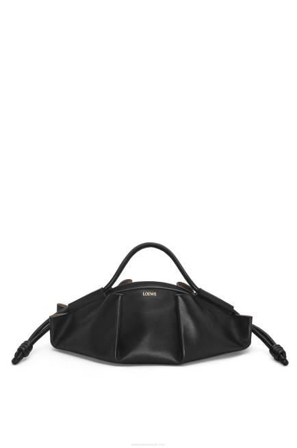 Black Paseo bag in shiny nappa calfskin Loewe 84PR538 Women