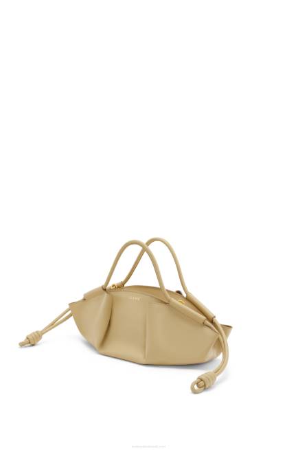 Clay Green Small Paseo bag in shiny nappa calfskin Loewe 84PR350 Women