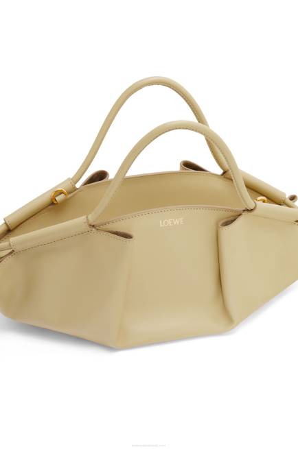 Clay Green Small Paseo bag in shiny nappa calfskin Loewe 84PR350 Women