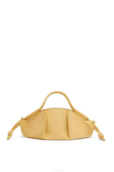 Dark Butter Paseo bag in shiny nappa calfskin Loewe 84PR352 Women