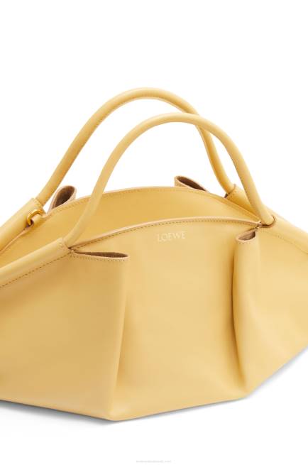 Dark Butter Paseo bag in shiny nappa calfskin Loewe 84PR352 Women