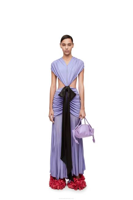 Light Mauve Small Paseo bag in shiny nappa calfskin Loewe 84PR354 Women