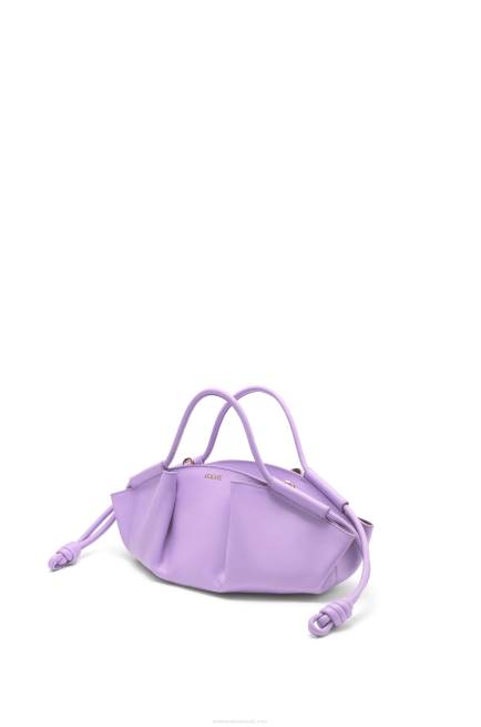 Light Mauve Small Paseo bag in shiny nappa calfskin Loewe 84PR354 Women