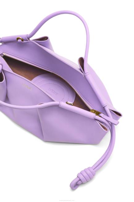 Light Mauve Small Paseo bag in shiny nappa calfskin Loewe 84PR354 Women
