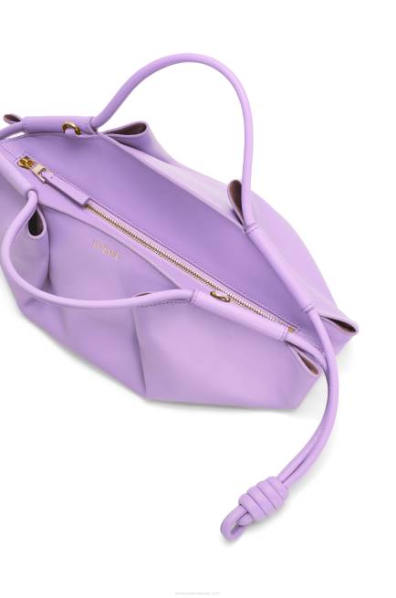 Light Mauve Small Paseo bag in shiny nappa calfskin Loewe 84PR354 Women