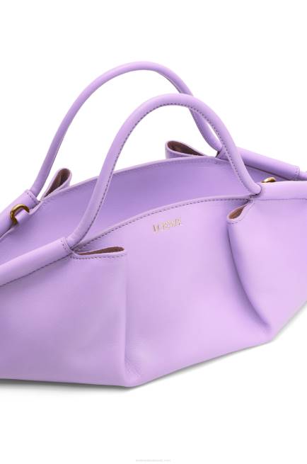 Light Mauve Small Paseo bag in shiny nappa calfskin Loewe 84PR354 Women