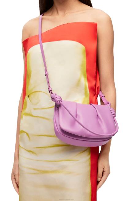 Rockrose Paseo satchel in shiny nappa calfskin Loewe 84PR335 Women