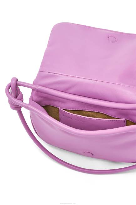 Rockrose Paseo satchel in shiny nappa calfskin Loewe 84PR335 Women