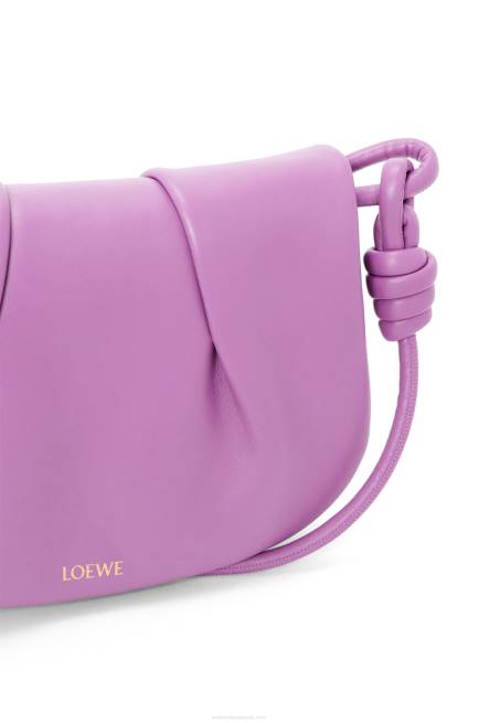 Rockrose Paseo satchel in shiny nappa calfskin Loewe 84PR335 Women