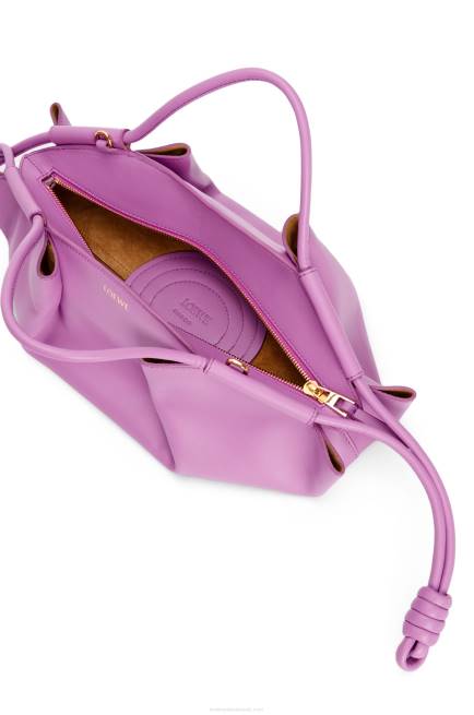 Rockrose Small Paseo bag in shiny nappa calfskin Loewe 84PR348 Women