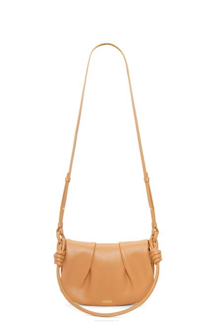 Warm Desert Paseo satchel in shiny nappa calfskin Loewe 84PR334 Women