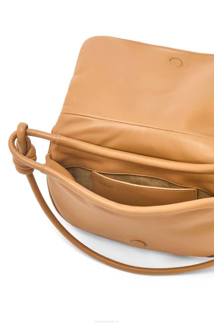 Warm Desert Paseo satchel in shiny nappa calfskin Loewe 84PR334 Women