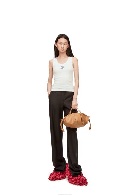 Warm Desert Small Paseo bag in shiny nappa calfskin Loewe 84PR418 Women