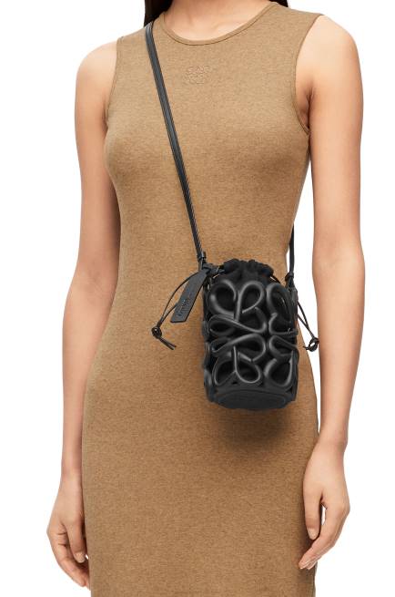 Black Anagram inflated pocket in light foam rubber Loewe 84PR578 Women