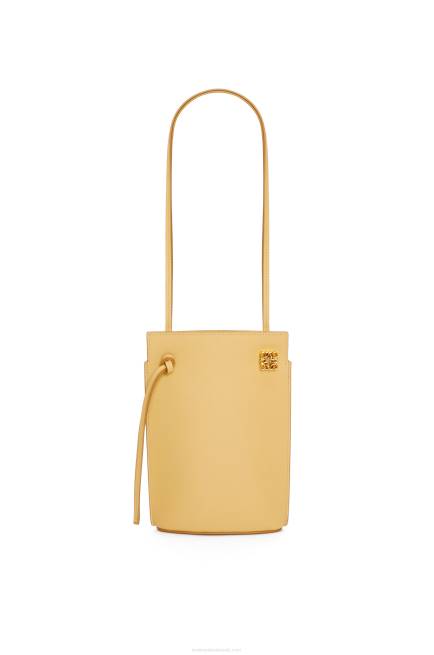 Dark Butter Dice pocket in classic calfskin Loewe 84PR574 Women
