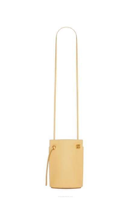 Dark Butter Dice pocket in classic calfskin Loewe 84PR574 Women
