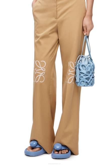 Dusty Blue Anagram inflated pocket in light foam rubber Loewe 84PR576 Women