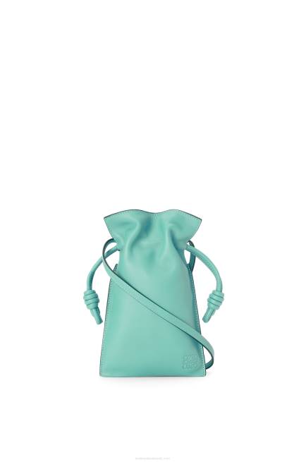 Fresh Mint Flamenco Pocket in nappa calfskin Loewe 84PR296 Women