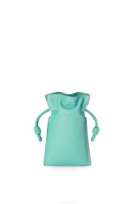 Fresh Mint Flamenco Pocket in nappa calfskin Loewe 84PR296 Women