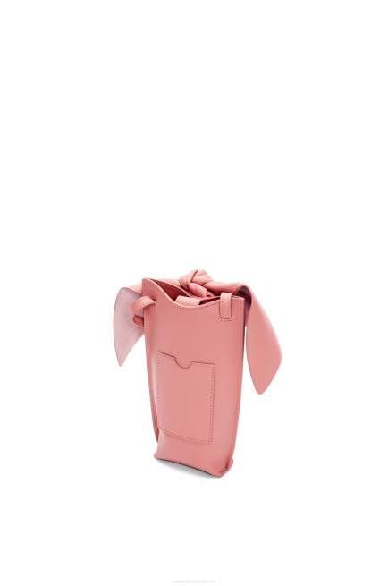 Peach Bloom Bunny pocket in classic calfskin Loewe 84PR621 Women