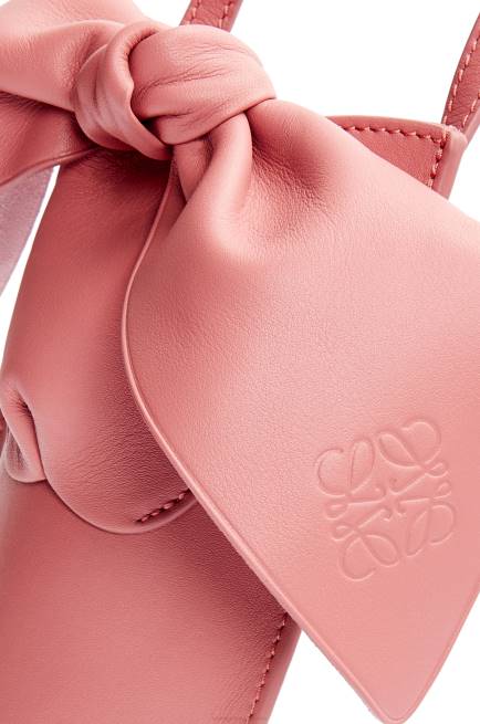 Peach Bloom Bunny pocket in classic calfskin Loewe 84PR621 Women