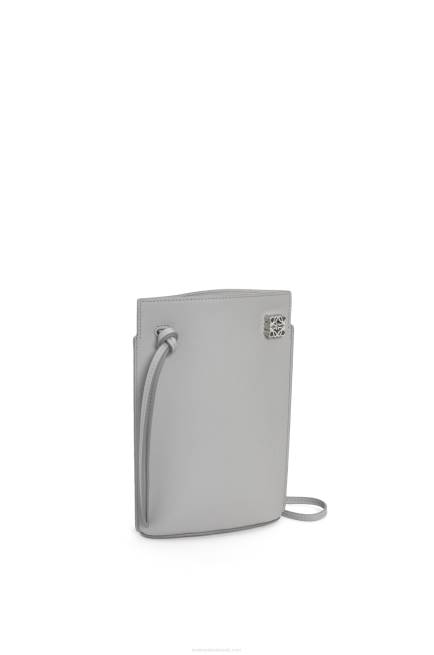 Pearl Grey Dice pocket in classic calfskin Loewe 84PR572 Women