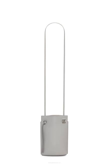 Pearl Grey Dice pocket in classic calfskin Loewe 84PR572 Women