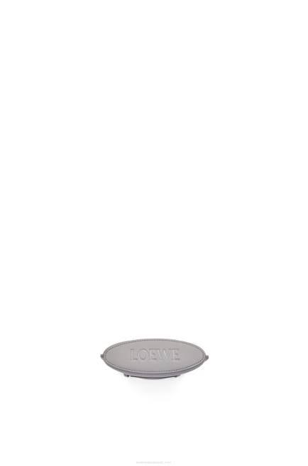 Pearl Grey Dice pocket in classic calfskin Loewe 84PR572 Women
