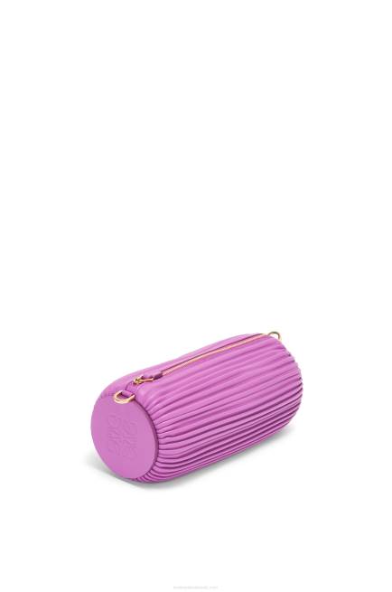 Bright Purple Bracelet pouch in nappa calfskin Loewe 84PR598 Women